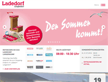 Tablet Screenshot of ladedorf.ch